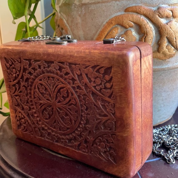 EARTHBOUND Handbags - Handmade Wooden Bag